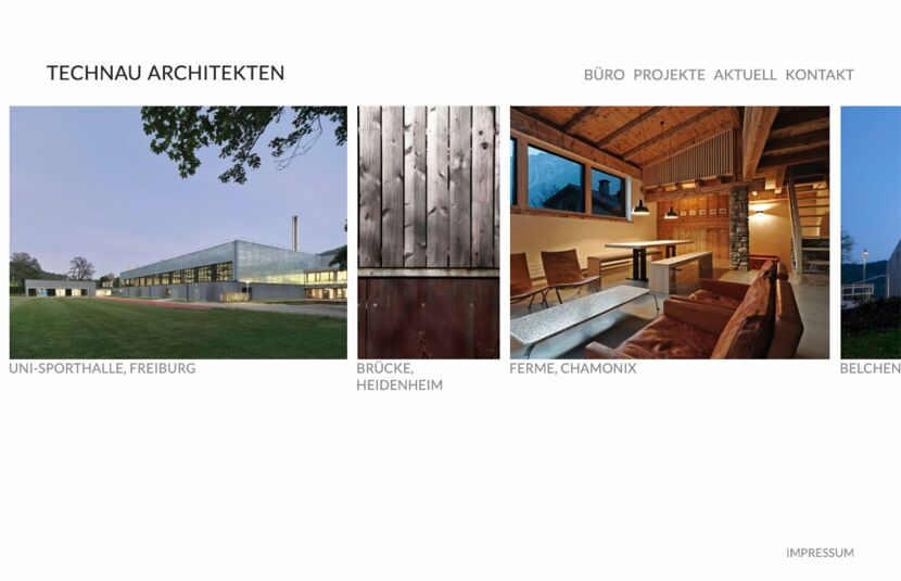 Screenshot von www.technau-architekten.de